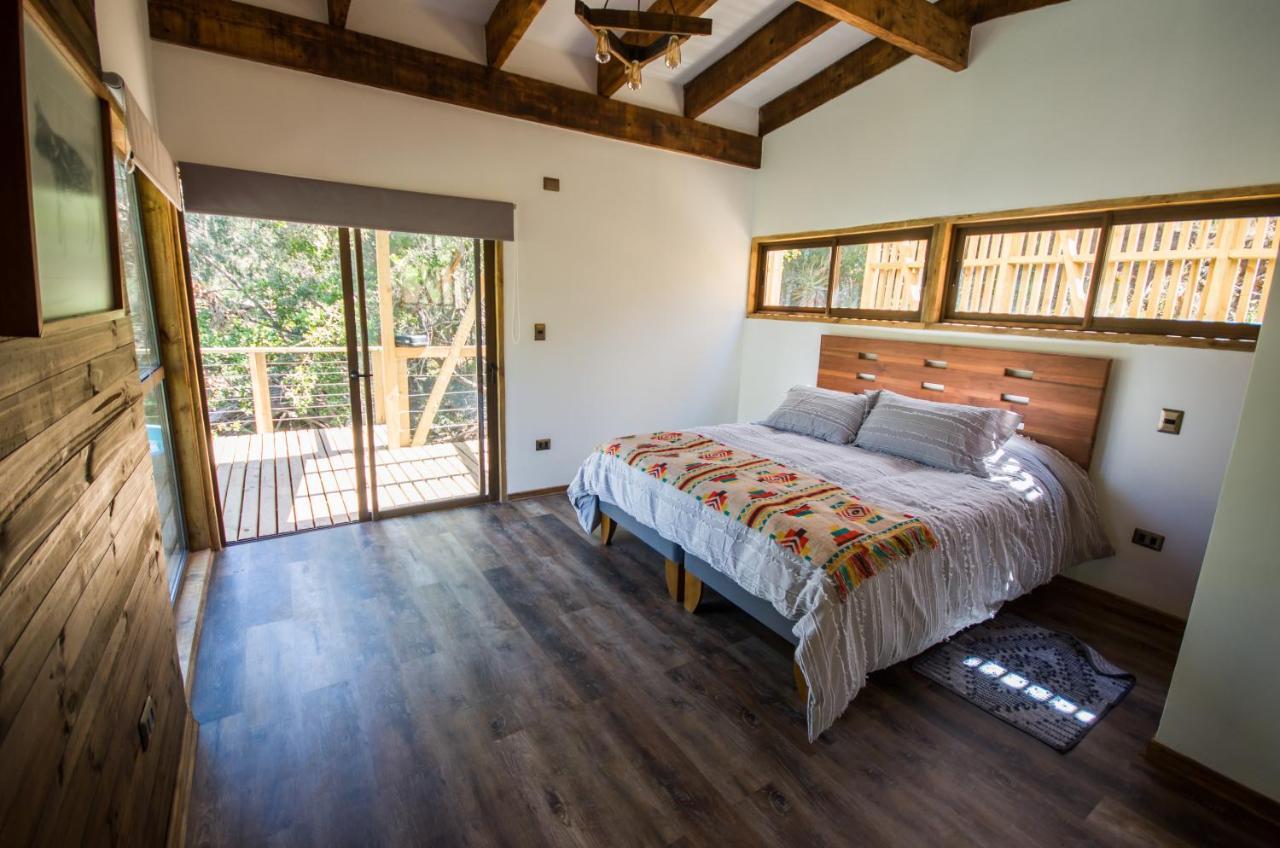 קייוטה Cabana Con Tinaja En Vina Narbona Wines מראה חיצוני תמונה